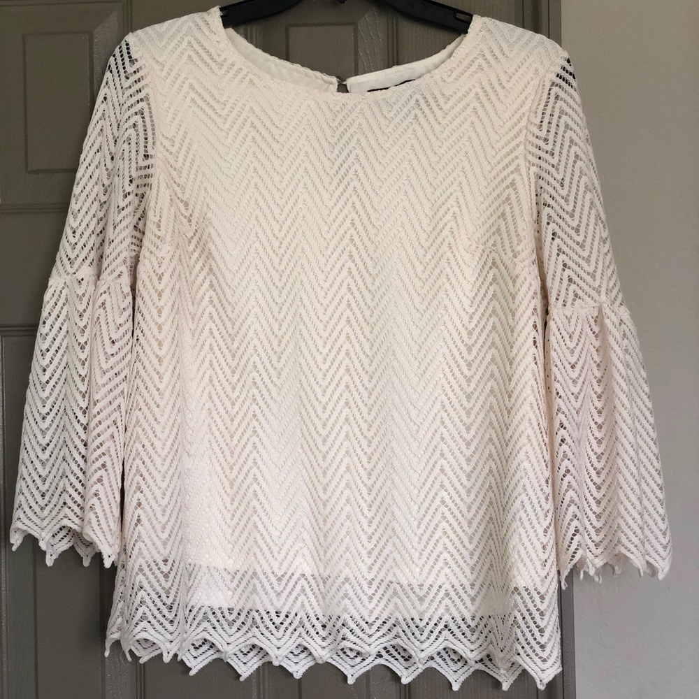 Peplum Sleeve Loose Top/Blouse